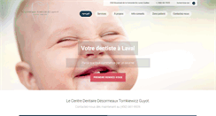 Desktop Screenshot of lavaldent.com