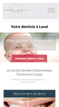 Mobile Screenshot of lavaldent.com